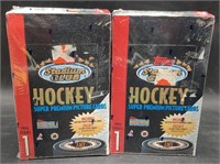 (D) Hockey 1993 series 1 sealed wax box packs