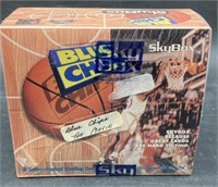 (D) Skybox Blue chips the movie 1994 sealed wax