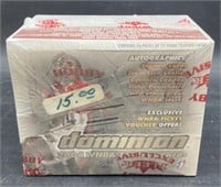 (D) Dominion 2000 WNBA sealed hobby wax box cards