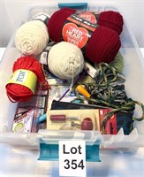 Miscellaneous Sewing and Crochet Lot
