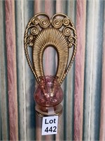 Decorative Pink Gold Wall Sconce