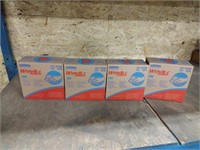 4 boxes Kimberly-Clark professional WypAll X60