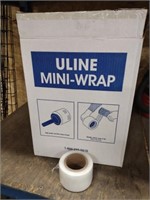 15 rolls Uline mini-wrap shrink wrap