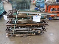 Clamp frames for thermoforming equipment, these