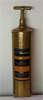 Vintage ALLSTATE Brass 1 Qt. Fire Extinguisher