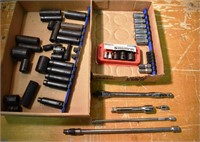 43 Matco sockets, adapters, extensions, etc.; as i