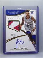 Kelly Oubre 2015 Immaculate Rookie Jersey Auto /99