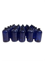 (25) Plastic Apothecary Style Bottles