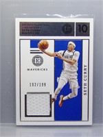 Seth Curry 2020 Encased Jersey /199