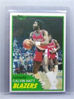 Calvin Natt 1981 Topps