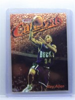 Ray Allen 1997 Topps Finest with Peel