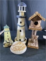 Lighthouses - Tree House - Shell Candle
