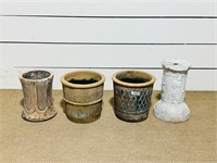 Pottery Planters & Pedestals
