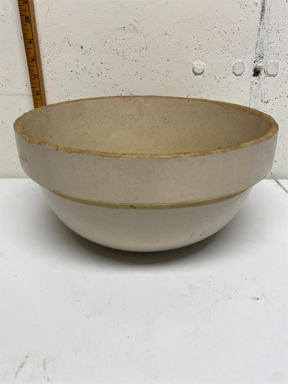 Antique Crock Mixing Bowl
