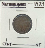 1929 Netherlands coin