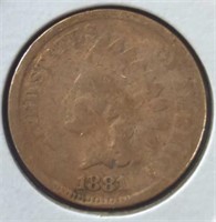1881 Indian head penny
