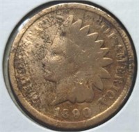 1890 Indian Head penny