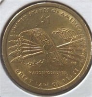 2010 Great Law of Peace Sacagawea US $1 coin