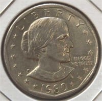 1980p Susan b. Anthony dollar