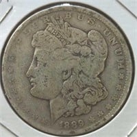 Silver 1889.0 Morgan dollar