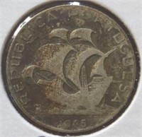Silver 1945 foreign coin