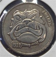 Hobo nickel bulldog