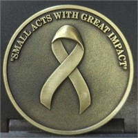 Small acts with great impact challenge coin