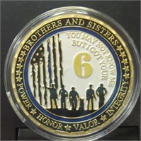 police officers prayer challenge coin
