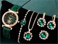 Watch and jewelry set