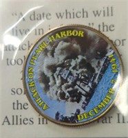 Attack on Pearl harbor commemorative half dollar