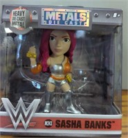 Heavy diecast metal WWE Sasha Banks