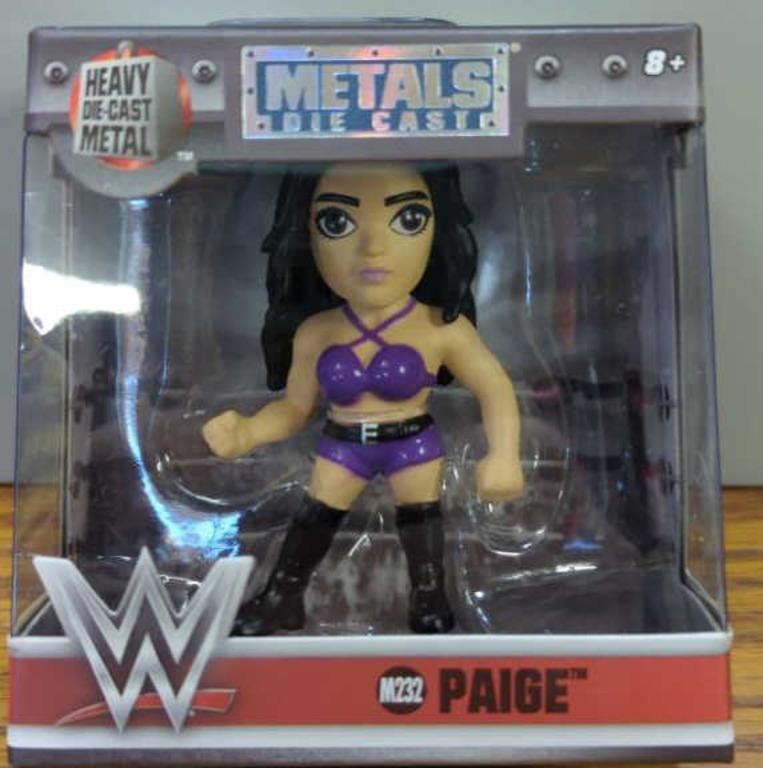 Heavy diecast metal WWE Paige
