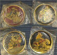Motorcycle coin lot