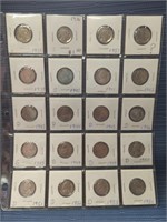 Coin lot with silver coins, Buffalo and Jefferson
