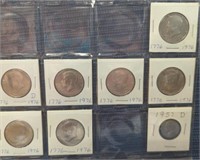 Kennedy half dollars and more coin lot