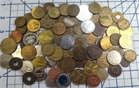 Lot of various tokens