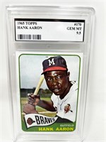 Hank Aaron 1965 braves outfield RP