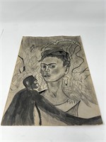 Frida Kahlo Drawing