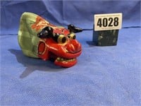 Animated Wood Chinese Wood Dragon 5.5"T