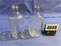 Antique Stewart's Bluing Bottles5.75"T
