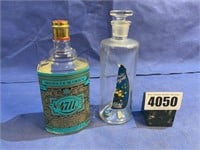 Perfume Bottles, No. 4711 & Unknown,