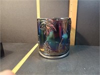 Indiana Iridescent Carnival Glass Candy Jar no Lid