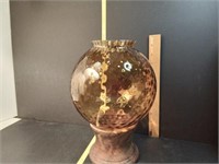 MCM Amber Round Glass Lamp Globe