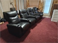 4 home theater seats