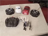 2 Jada Toys Chub City remote control cars &