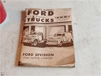 1950 Ford F Series truck manual