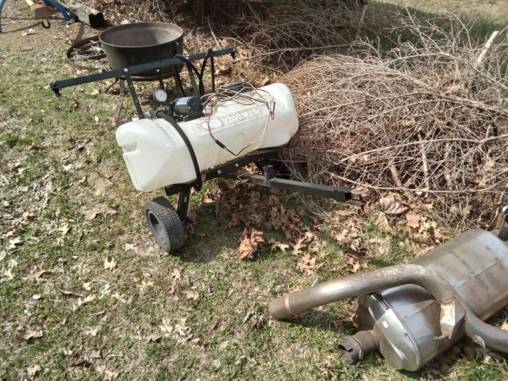 Country Way pull behind lawn sprayer