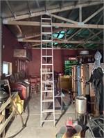 24ft aluminum extension ladder