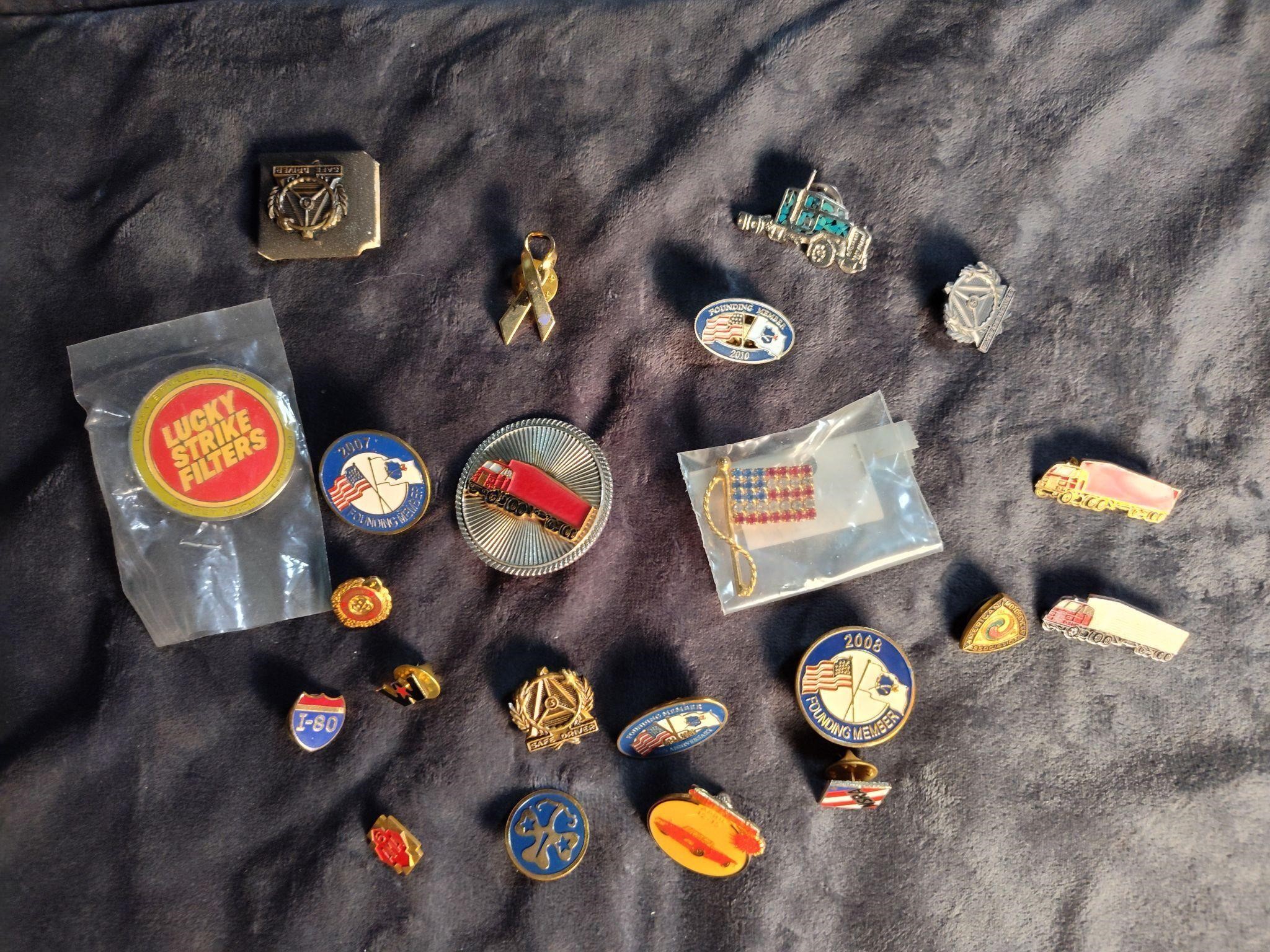 Lot of Pins, Many Vintage