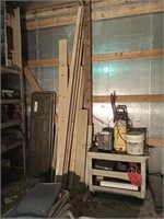 group lot of wood 2 x 6,2 x 4 & more